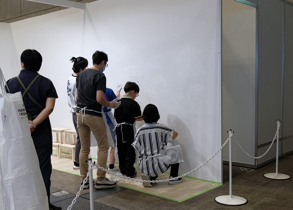 JAPAN DIY HOMECENTER SHOW 2025 漆喰ワークショップ