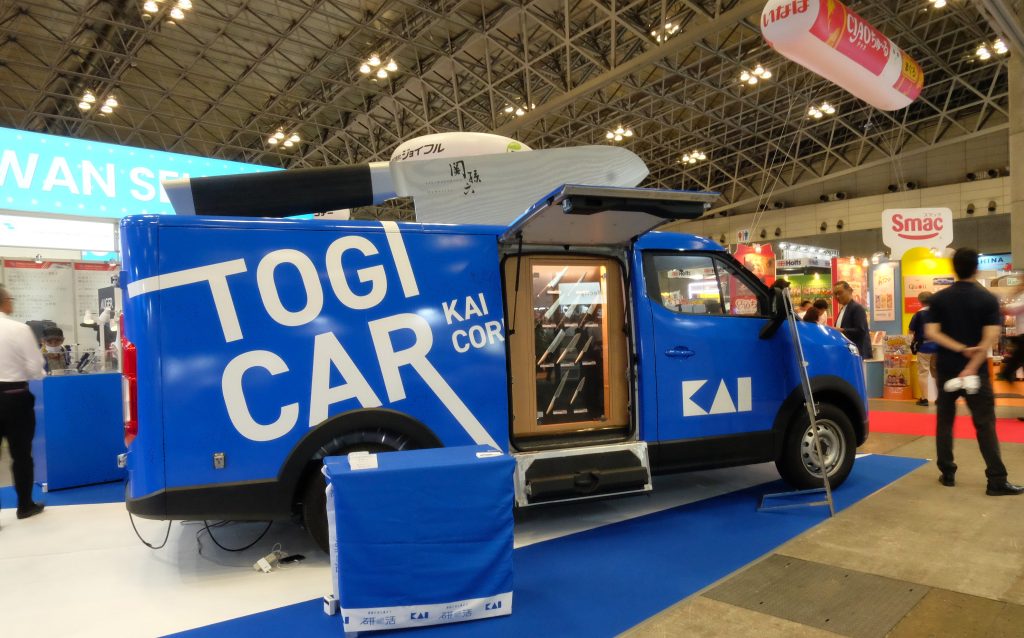 JAPAN DIY HOMECENTER SHOW 2025 研ぎカー