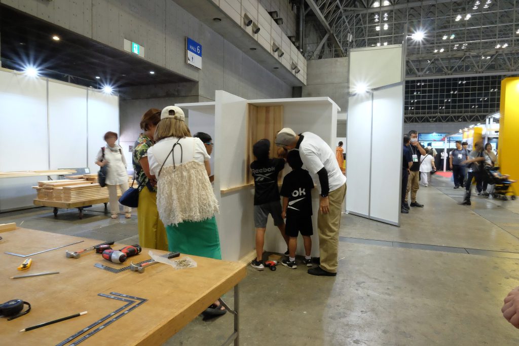 JAPAN DIY HOMECENTER SHOW 2025 杉板張りワークショップ